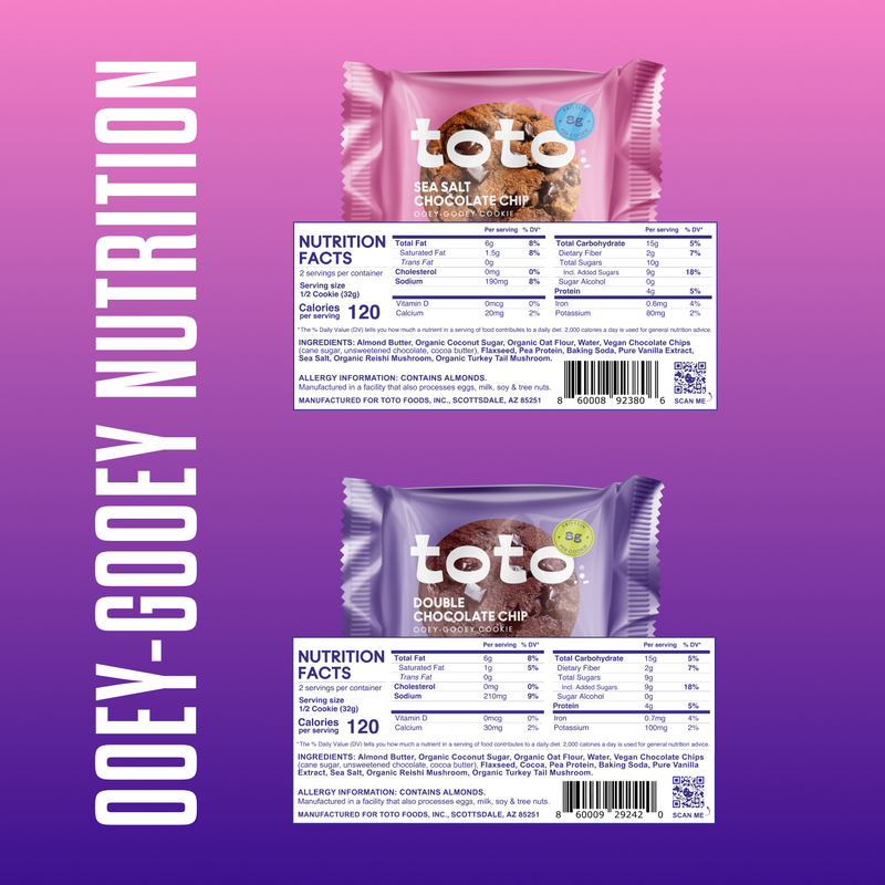Double Trouble: Sea Salt Chocolate Chip + Double Chocolate Chip